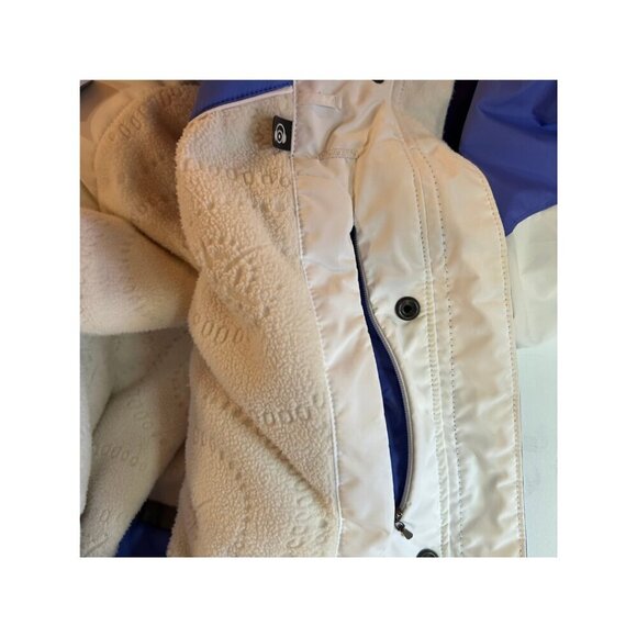 Columbia Women's Winter Jacket Size 1X Waterproof Blue & White - Picture 9 of 14